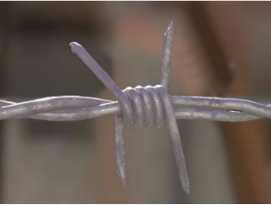 Classification of barbed wire