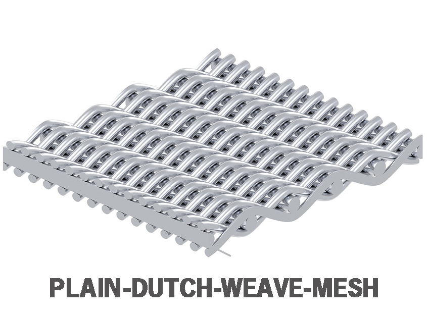 Dutch weave stainless steel wire mesh