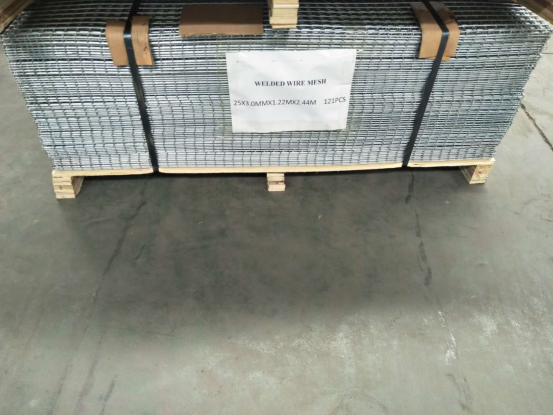 Galvanized Welded Wire Mesh Panel Shipped to Singapore