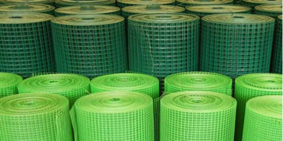 Green pvc welded wire mesh for sale