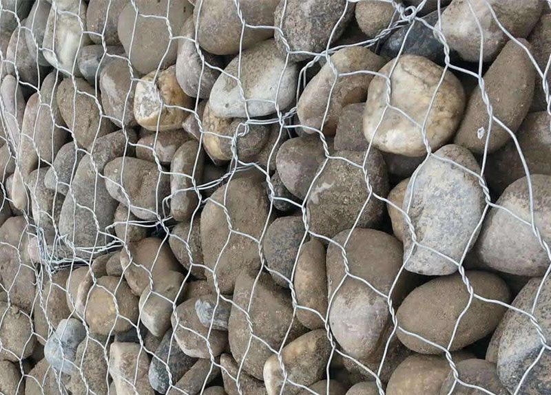 Application of Gabion Basket on dam