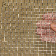 Stainless steel mesh maintenance and care