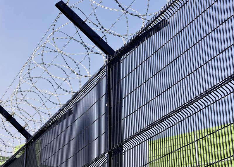 Features of stadium fence