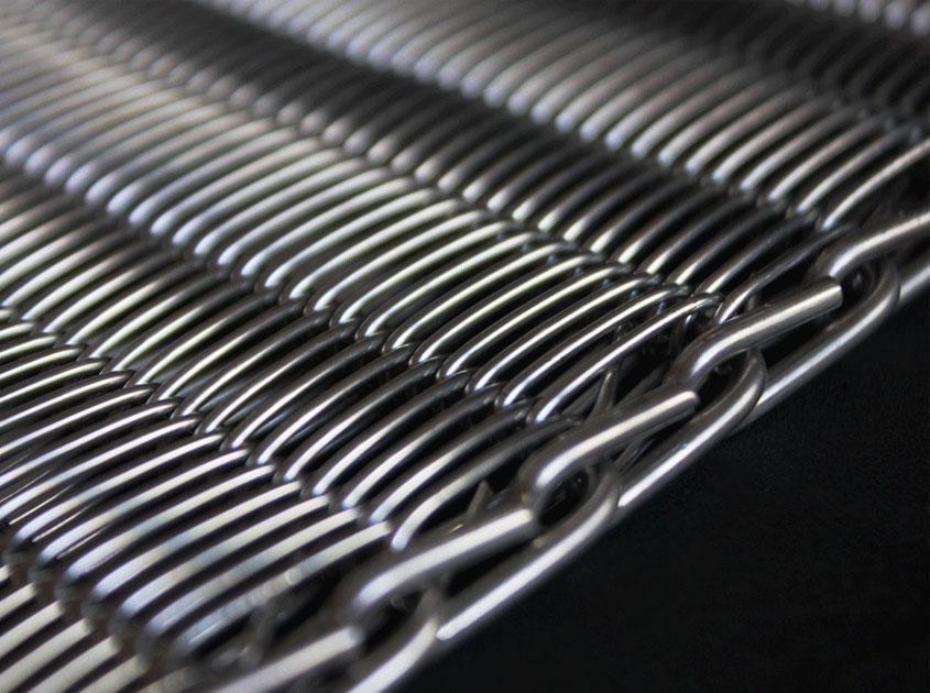 Stainless steel conveyor mesh belts 