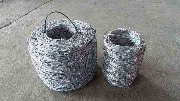 Introduction of barbed wire