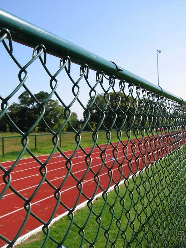 Chain link mesh broken repair and galvanized chain link mesh is used for.