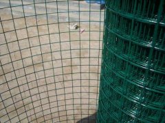 PVC coated metal welded wire mesh