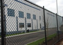 What antiseptic treatment is generally used for chain link fence?