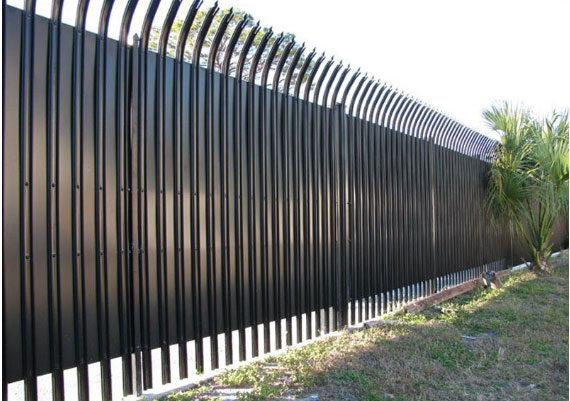 European-style picket fence use