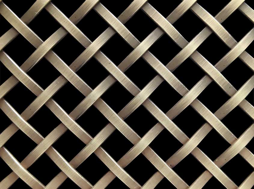 Construction metal decorative mesh