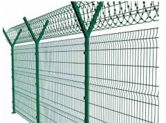 3D welded mesh fence