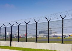 qunkun metal fence manufacturer introduces airport fence