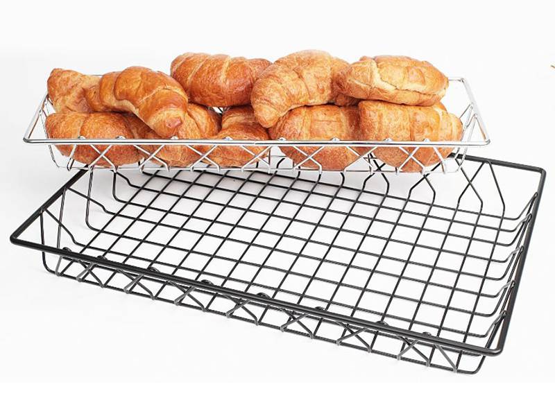 Different kinds of wire baskets