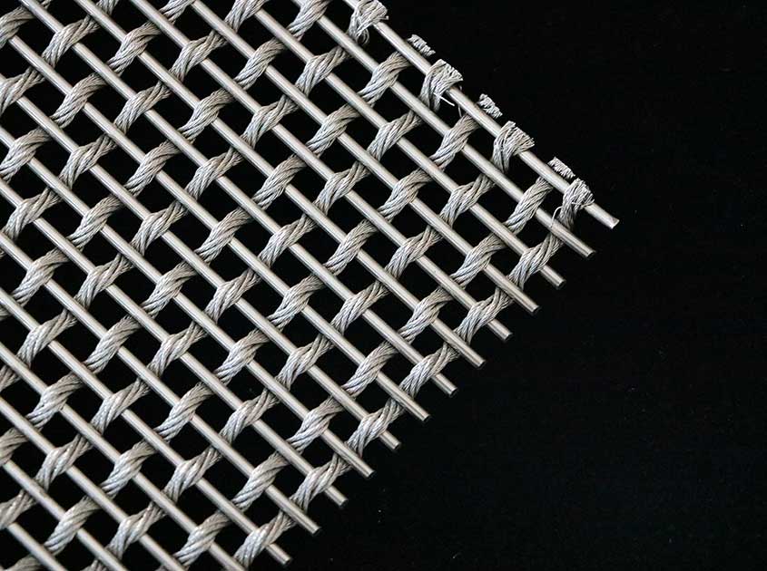 Characteristics of decorative metal mesh products