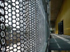 Classification of decorative perforated mesh