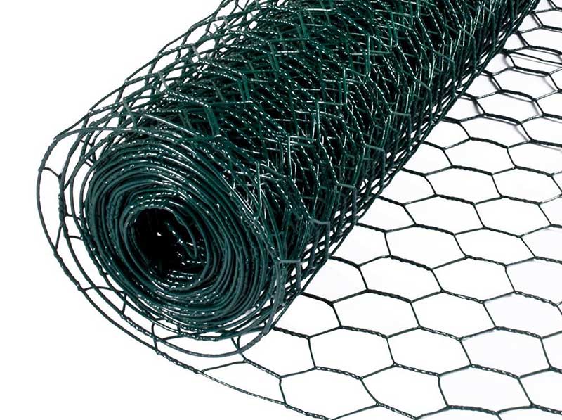 Structure and function of the hexagonal wire mesh