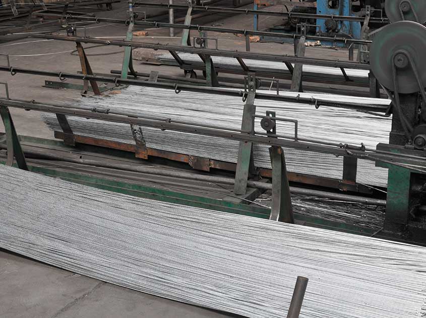 Welded Mesh Fence Production Process