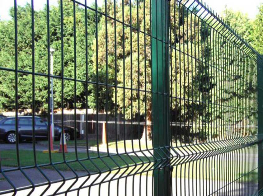 Performance characteristics of welded mesh fence