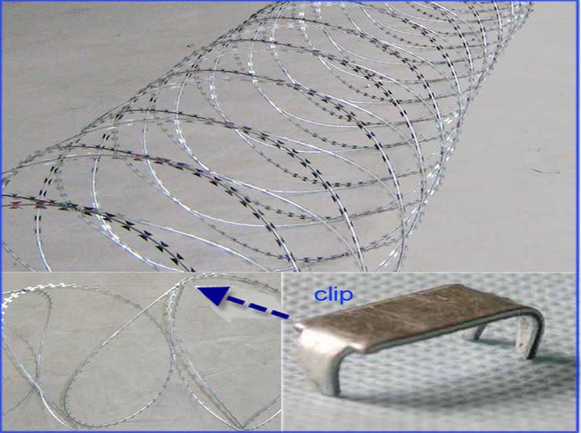 Corrosion resistance and durability of razor wire