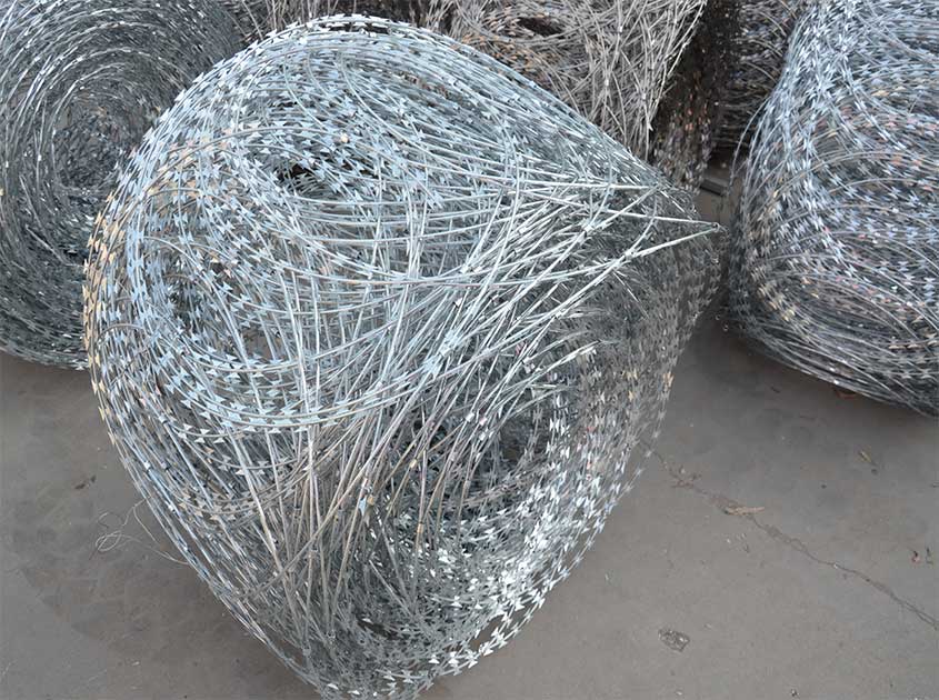 Razor wire: a model of superior protection