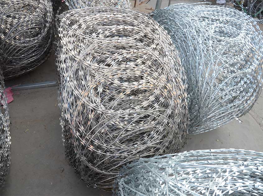 Razor wire: a model of superior protection