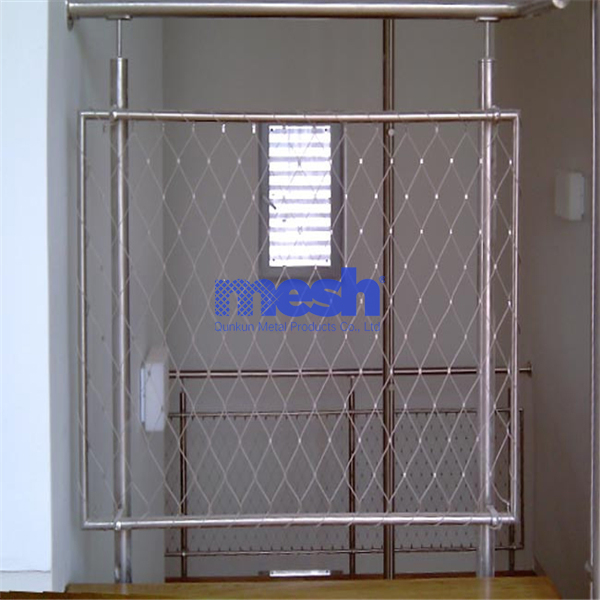 Wire Rope Mesh Balustrades: Style and Security Combined