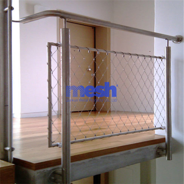 Wire Rope Mesh Balustrades: Style and Security Combined